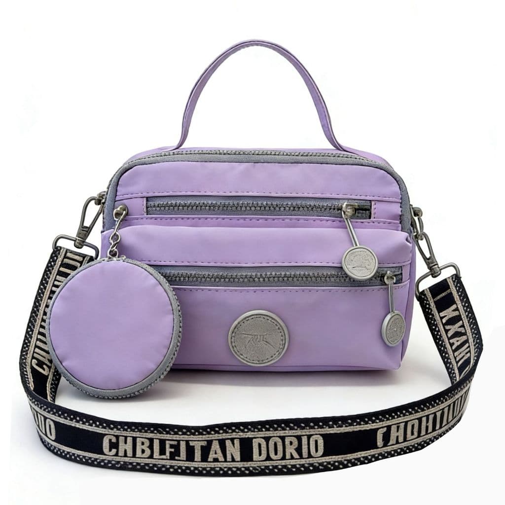 Bolsa transversal feminina/pochete com alça de ombro e porta-moedas — combinando estilo e praticidade, ideal para o uso