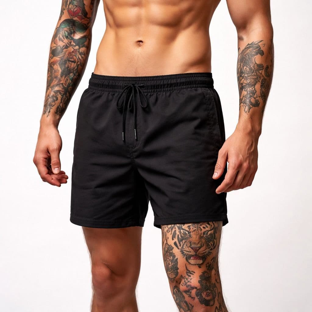 Short Tactel Masculino com Elastano – Leve, Confortável, Secagem Rápida | Academia, Praia, Esportivo e Casual