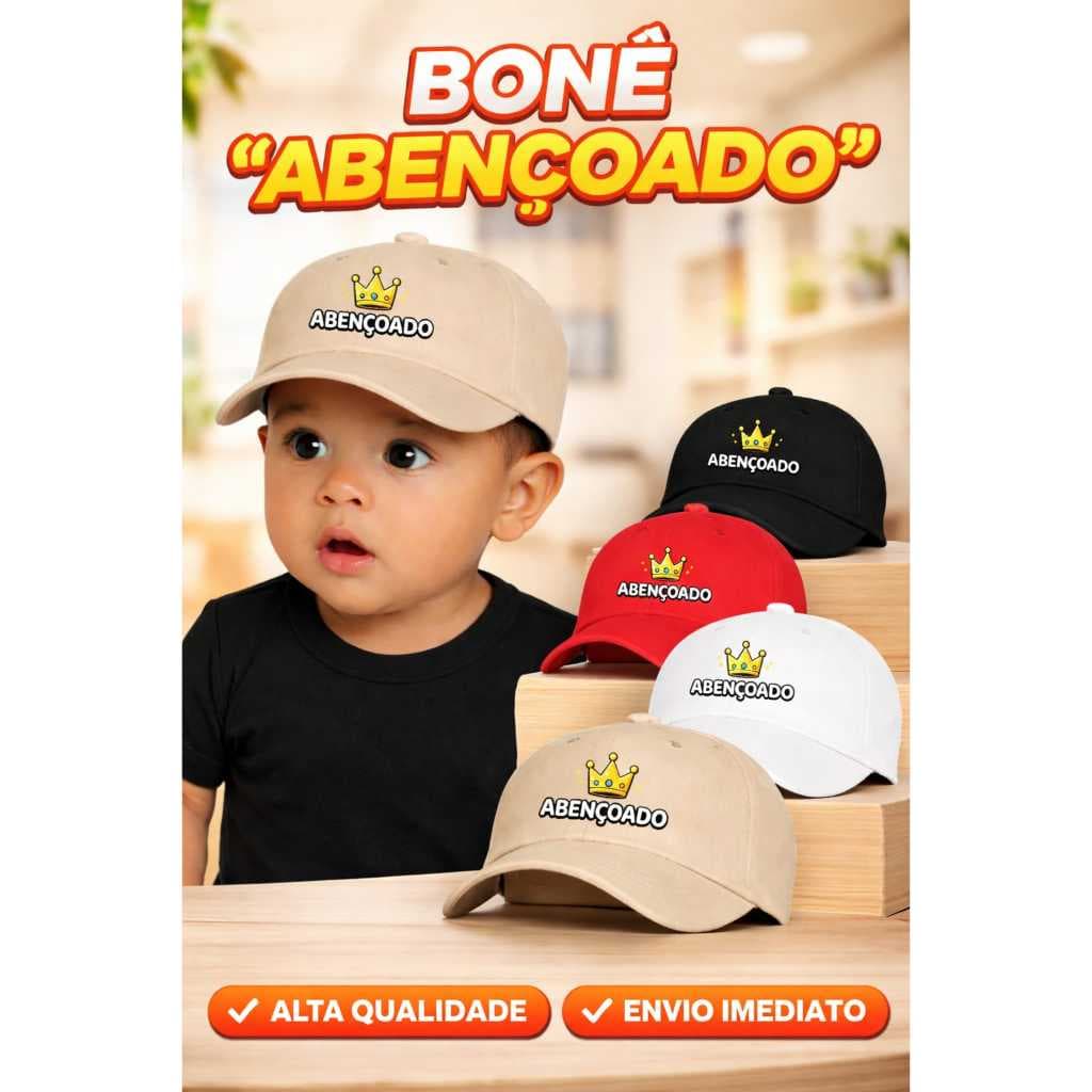 bone bebe infantil 0 a 12 meses abençoado chapeu infantil bebe
