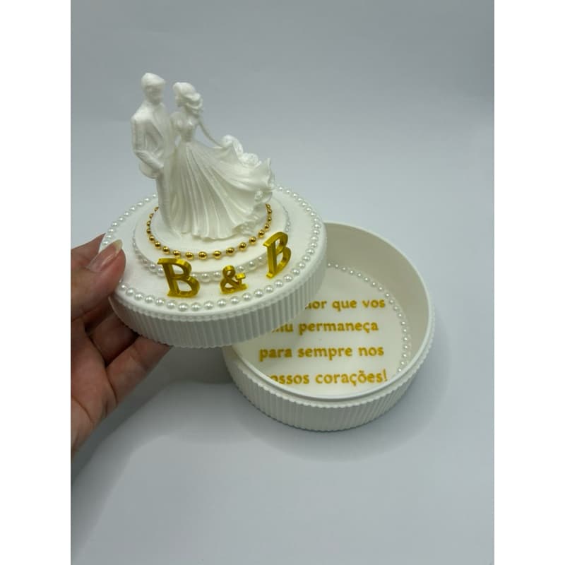 Caixa de noiva personalizada! Casamento, presente padrinhos e madrinhas
