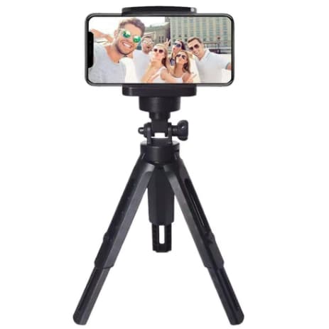 Mini Tripé de Mesa Lehmox Importado | Suporte Universal para Celular, Lives, Vídeos, Fotografia e Estabilidade