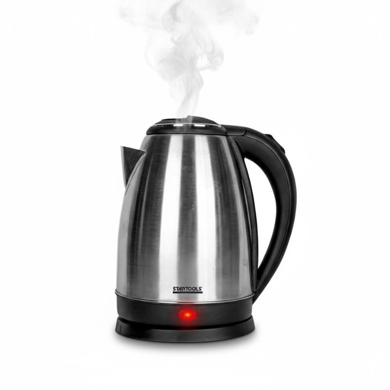 Chaleira Eletrica Inox 2 Litros 127v Rápida Segura Design Moderno Duravel