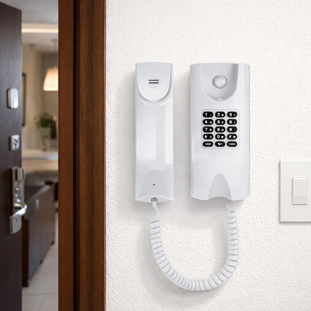 Interfone intelbras Terminal Dedicado Modular para apartamento TDMI300 para Centrais de Comunicação Condominial