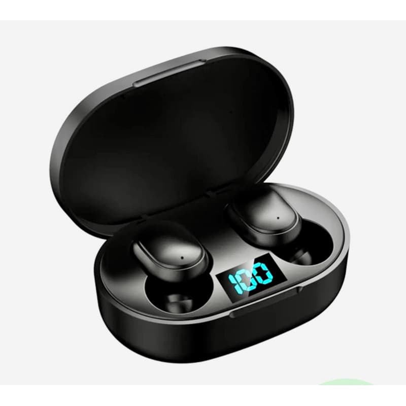 Fone de Ouvido Bluetooth TWS com Display Digital – À Prova d’Água, Estéreo, Bateria de Longa Duração
