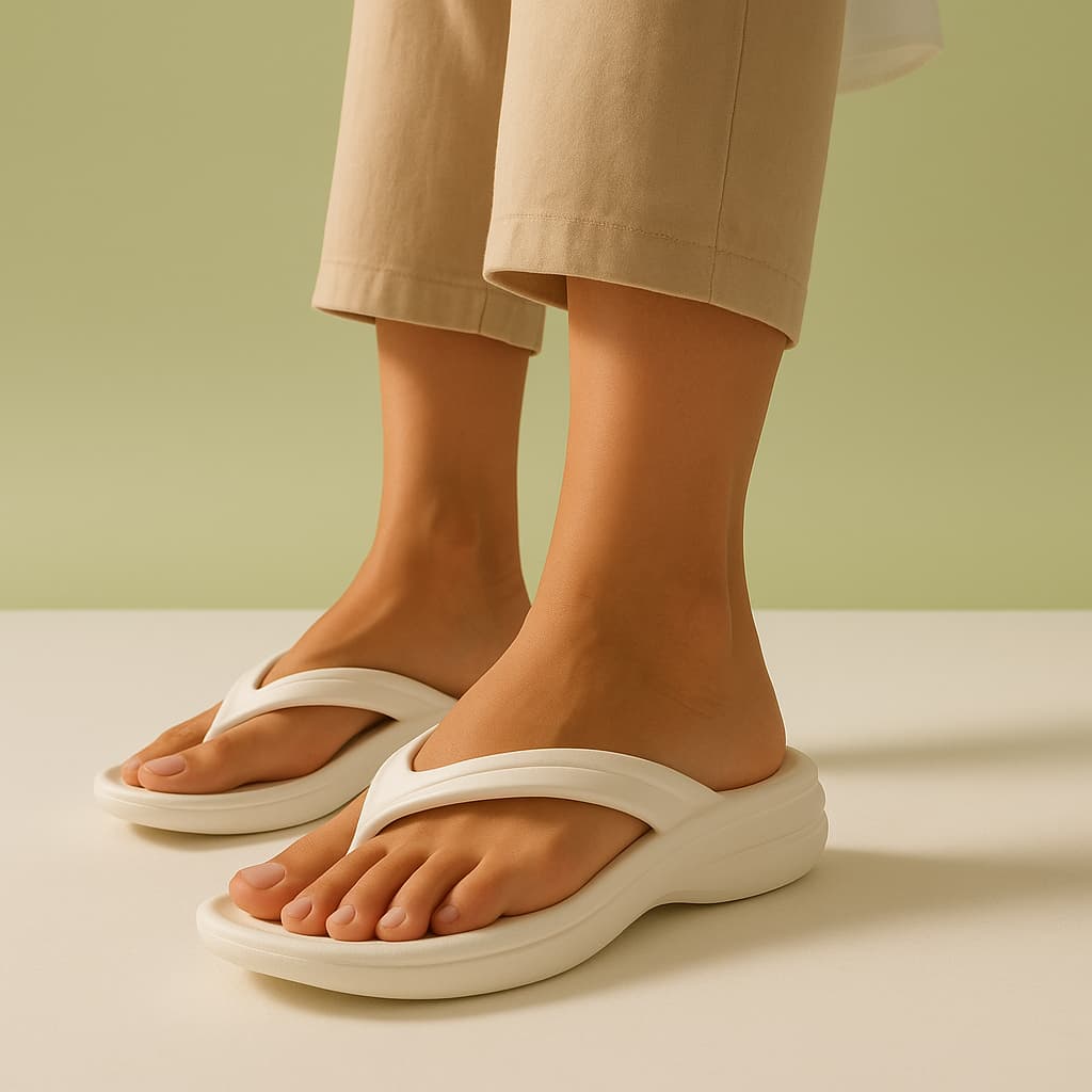 Chinelo Feminino Tamanco Plataforma Nuvem Confortável Casual