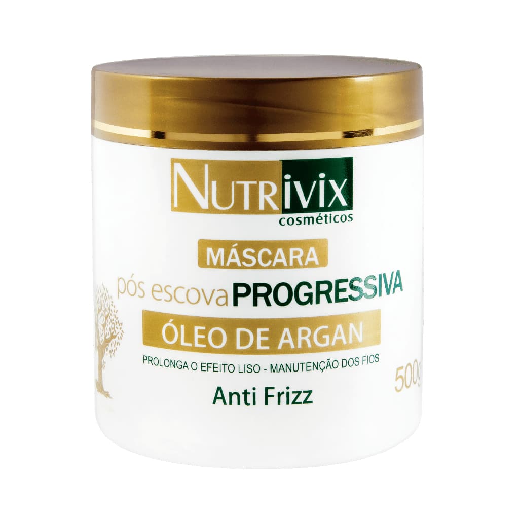 Máscara Óleo De Argan 500g - Nutrivix Cosméticos