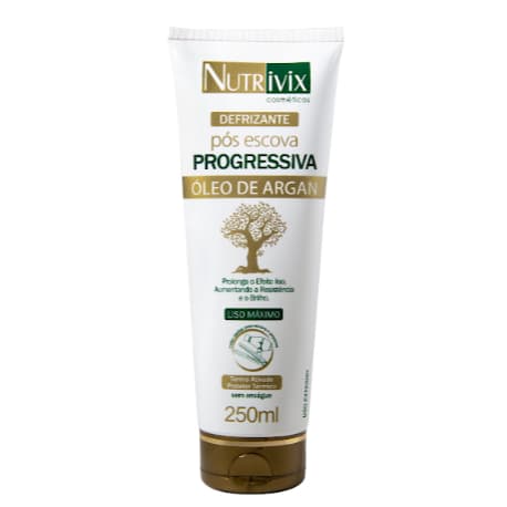 Defrizante Óleo De Argan 250ml - Nutrivix Cosméticos