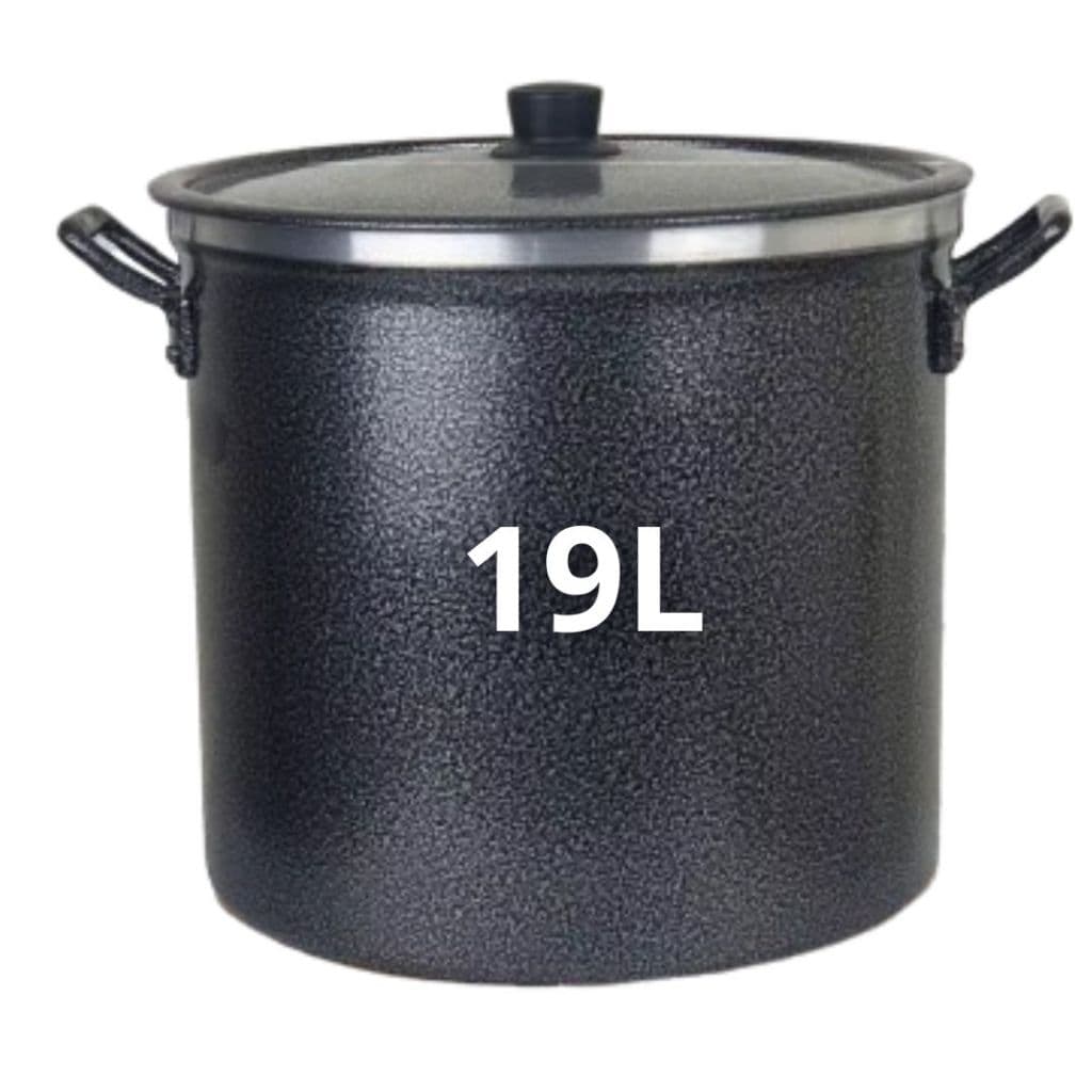 CALDEIRÃO HOTEL PREMIUM 19L Nº 30  - 1 Peça Craqueado Com Tampa