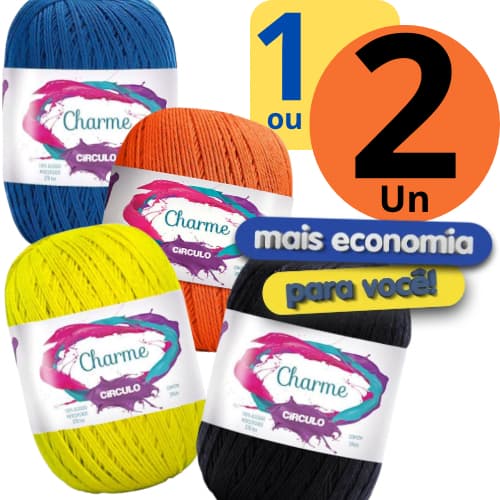 Linha Fio CHARME 396m CÍRCULO (1 ou 2 unidades)