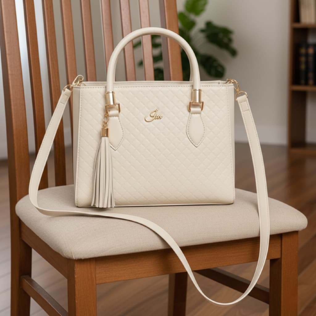 Bolsa Feminina Crossbody com Alça Transversal Ajustável Frequência Immateriale
