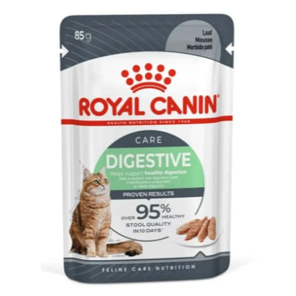 Ração úmida sachê para gatos adultos Royal Canin Digestive 85g