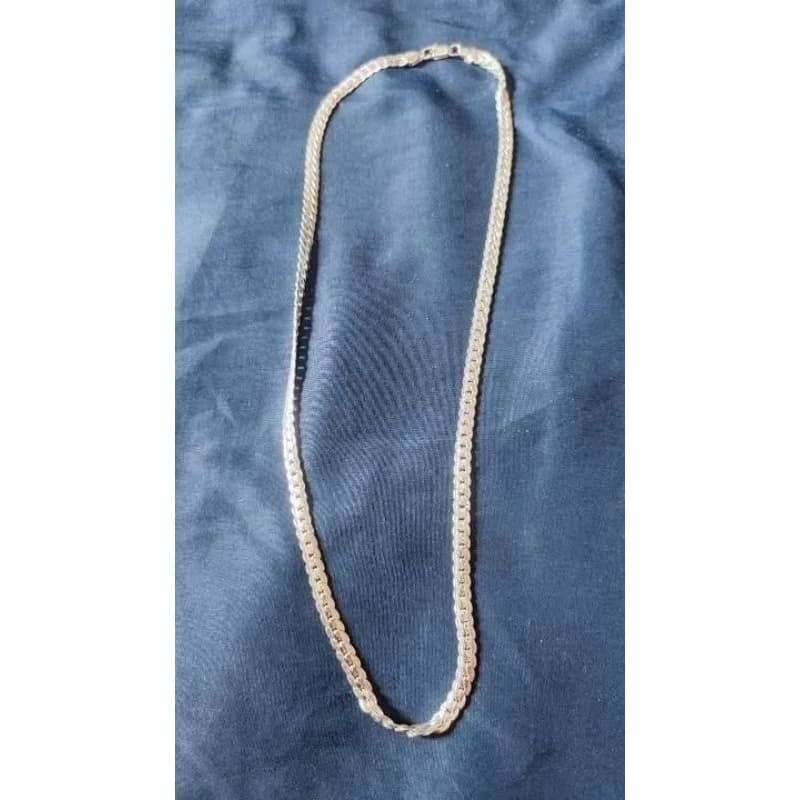 Corrente prata 925 legítima, 60 cm, 5 mm