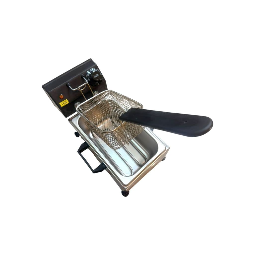 Fritadeira Elétrica 2 Litros Aço Inox Com Tampa