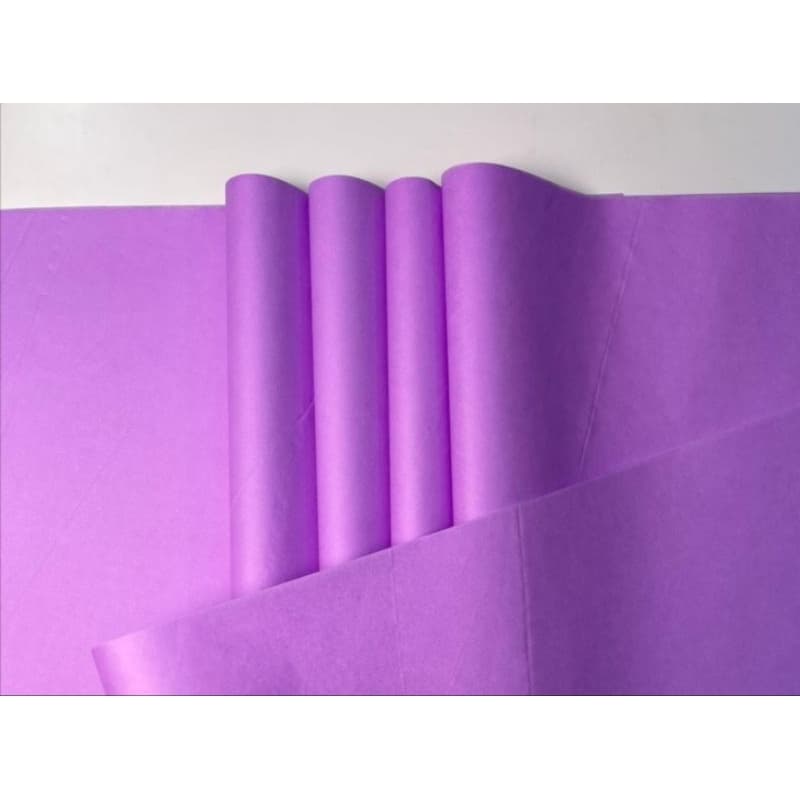 Papel de Seda 50x70 cm Pacote C/ 100 unidades - Lilás Claro
