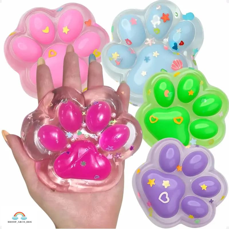 Squishy Pata De Gato De Apertar Alivio De Estresse