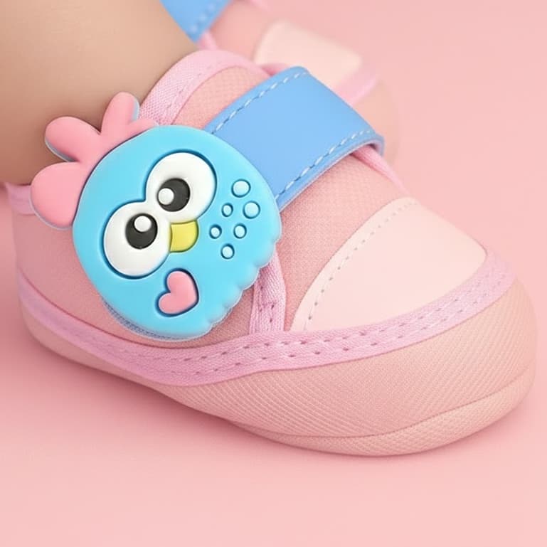Tênis Infantil Feminino Delicado Para Menina Bebê Várias Cores Para Mêsversário Envio Rápido