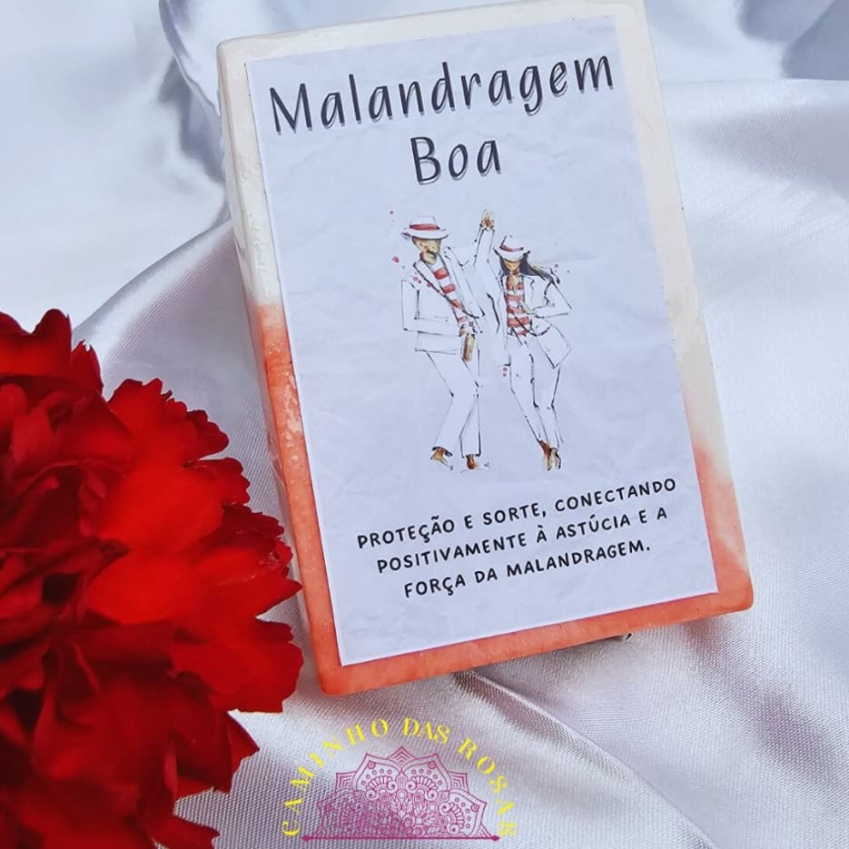 SABONETE ARTESANAL ENERGÉTICO MALANDRAGEM BOA