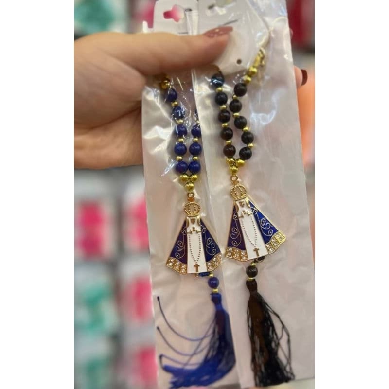 Kit 2 Chaveiros de Nossa Senhora Aparecida.