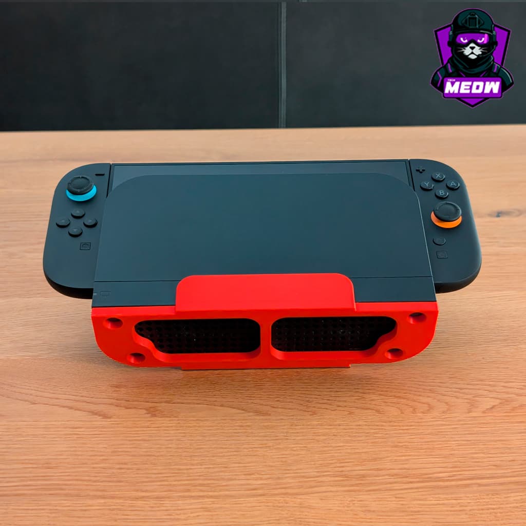 Suporte Horizontal Premium para Dock Nintendo Switch 2 – Facilidade e Proteção