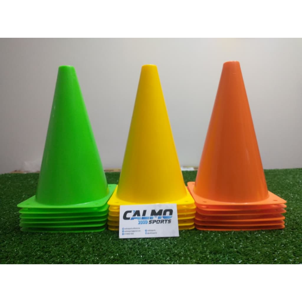 Kit Cone para Treinamento Rígido 23cm - 10 Unidades