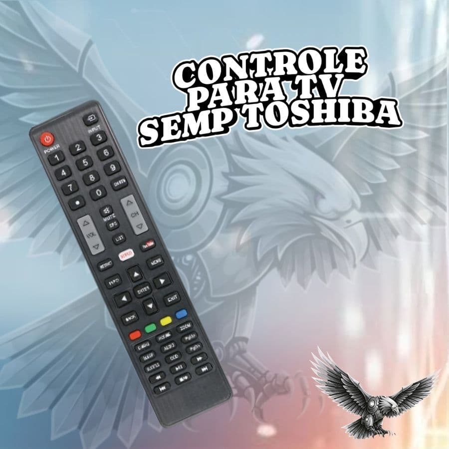 Controle para tv Semp Toshiba SMART/LCD/LED 7263