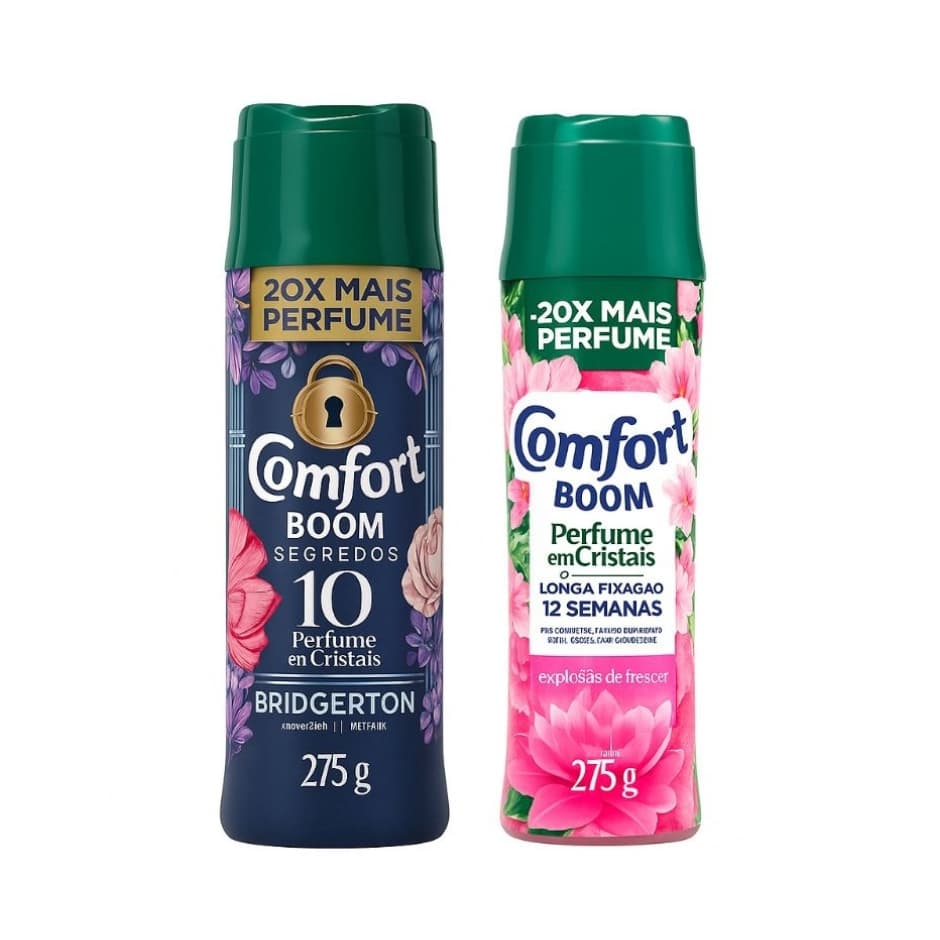 Kit  Comfort Boom Segredos e Floral 275g cada