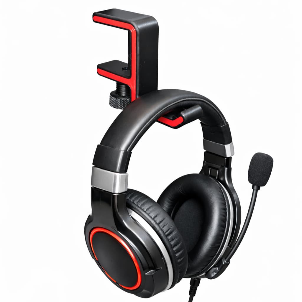 Suporte para Fone de Ouvido Headset Mesa Setup Gamer