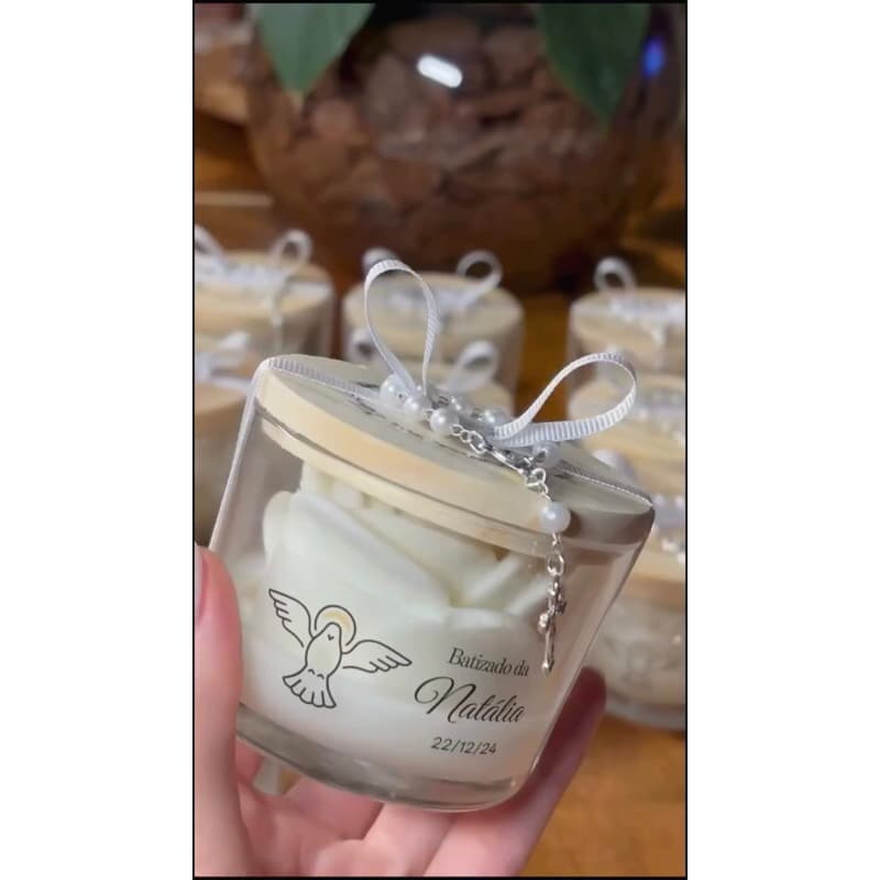 kit velas aromáticas pote patê com velas religiosa velas artesanal católicas religiosas