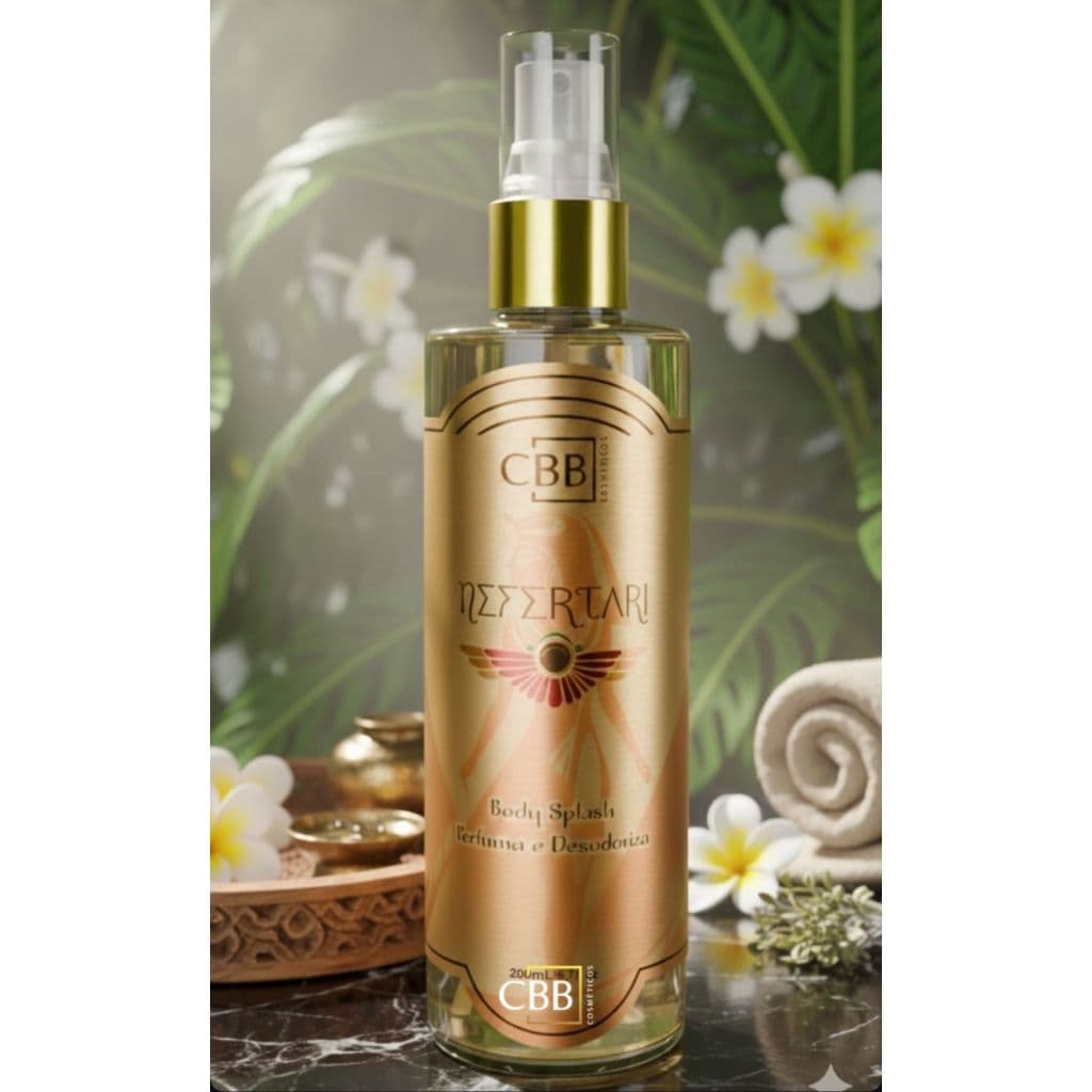 Body Splash Feminino Árabe / Francês 200 ml CBB | Perfume Desodorante Karim, Nefertari e Bonjour