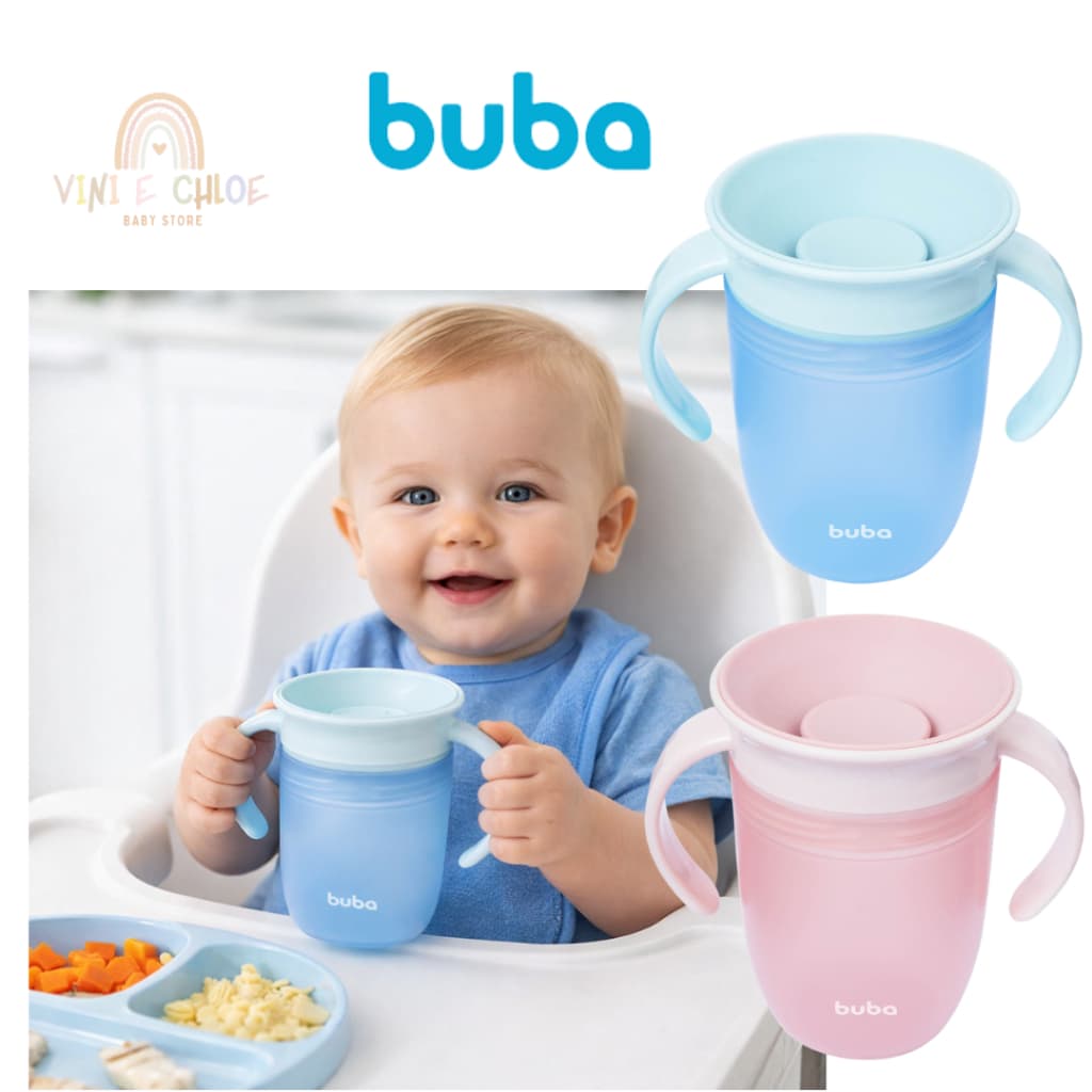 Copo de Treinamento 360 Buba Copo Infantil de Treinamento 360
