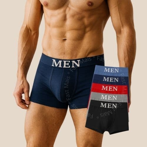 Kit 10,8 ou 3 Cuecas Boxer Masculino Adulto Microfibra Premium Qualidade