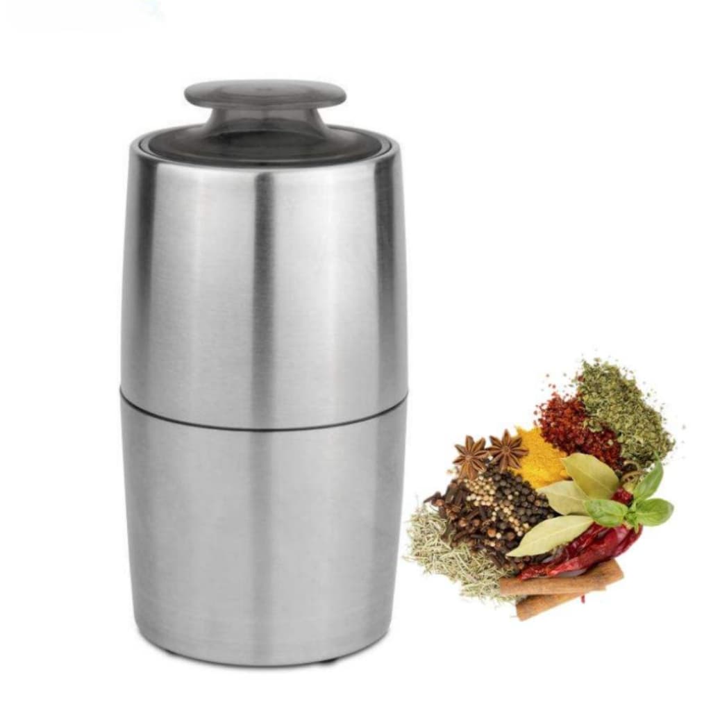 Moedor de Café Elétrico Triturador de Grãos Aço Inox 200W