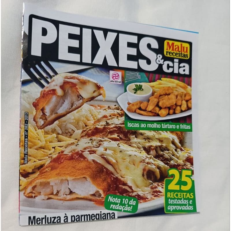Revista 25 receitas de peixes & cia