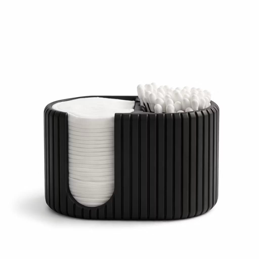 Organizador Porta Cotonetes Porta Algodão Porta Pincel Banheiro