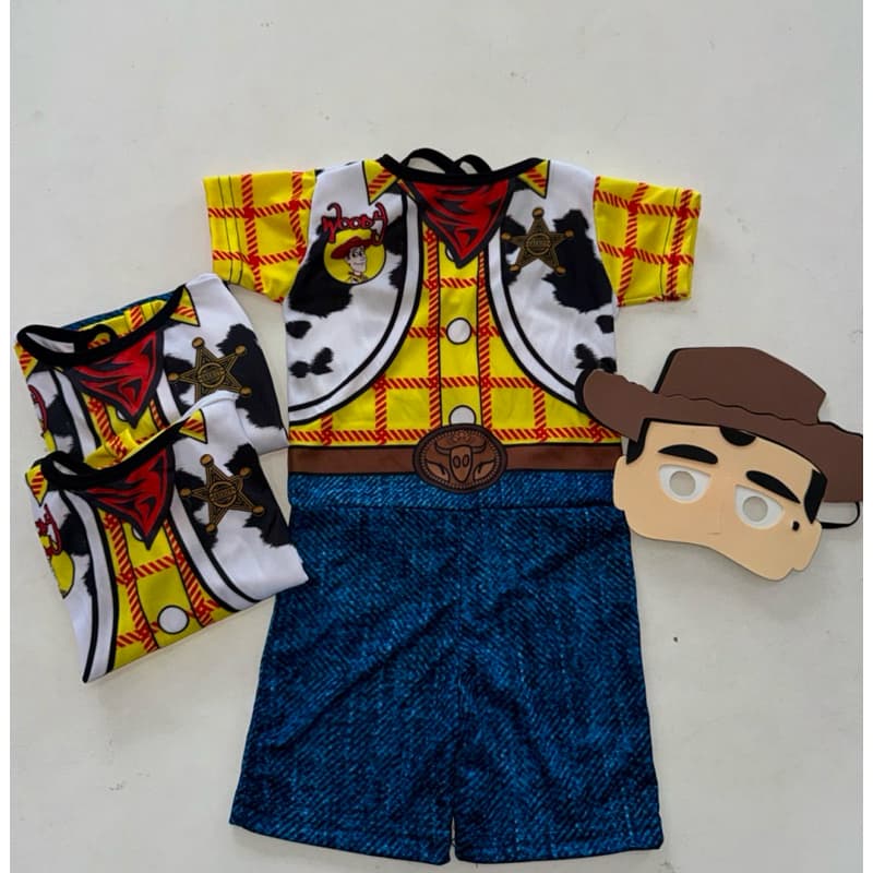 fantasia macacão woody (curta sem enchimento)💛🐎🤠