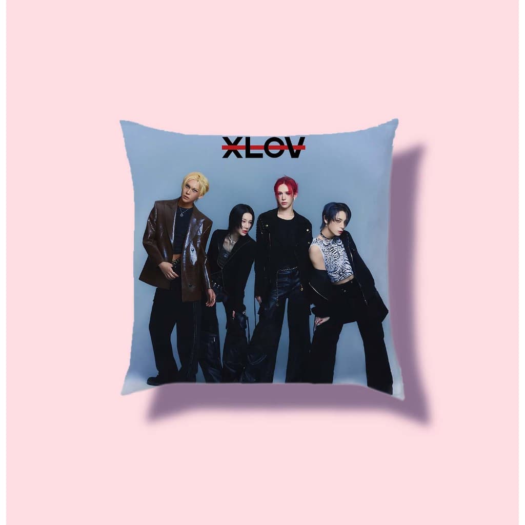 Almofada Decorativa | Almofada quadrada | Kpop |  Xlov | Rui | Haru | Wumuti | Hyun