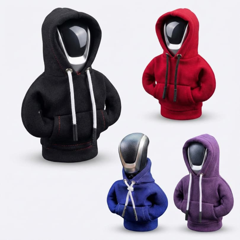 Capa Câmbio Carro Marcha Moletom Manopla Roupa Macha Interior Veicular Acessório Cambio Protetor Envio Imediato! .