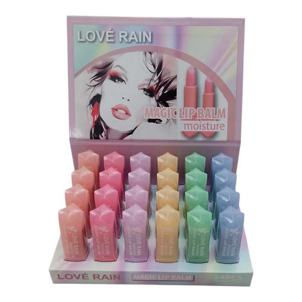Magic Lip Balm Moisture Batom Caixa com 24 unidades