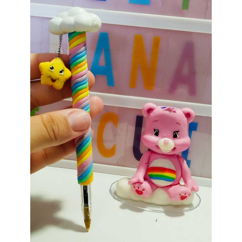 Caneta personalizada, caneta ursinhos carinhosos.
