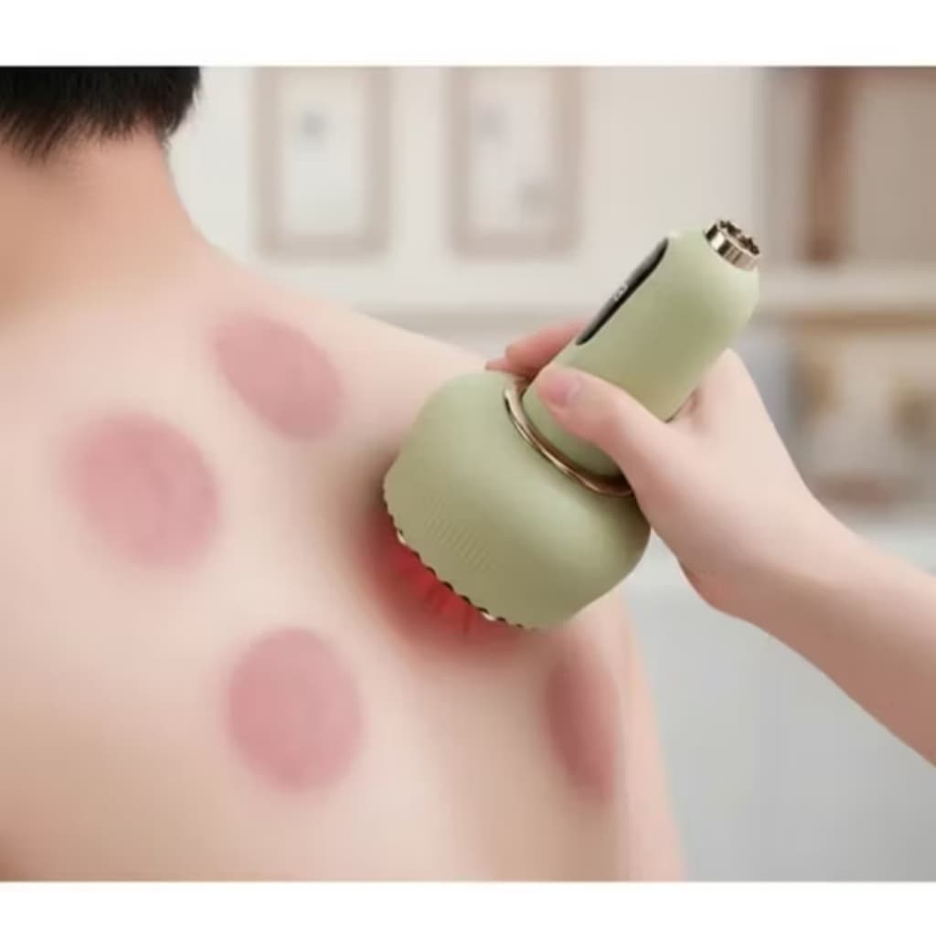 Massageador Inteligente Ventosa Vacuoterapia  Por Pressão Negativa 127/220v