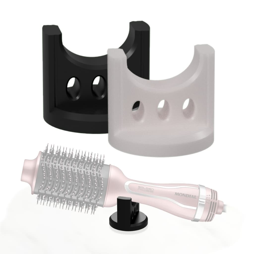 Suporte para Escova de Cabelo Apoio de Mesa Descanso Secadora