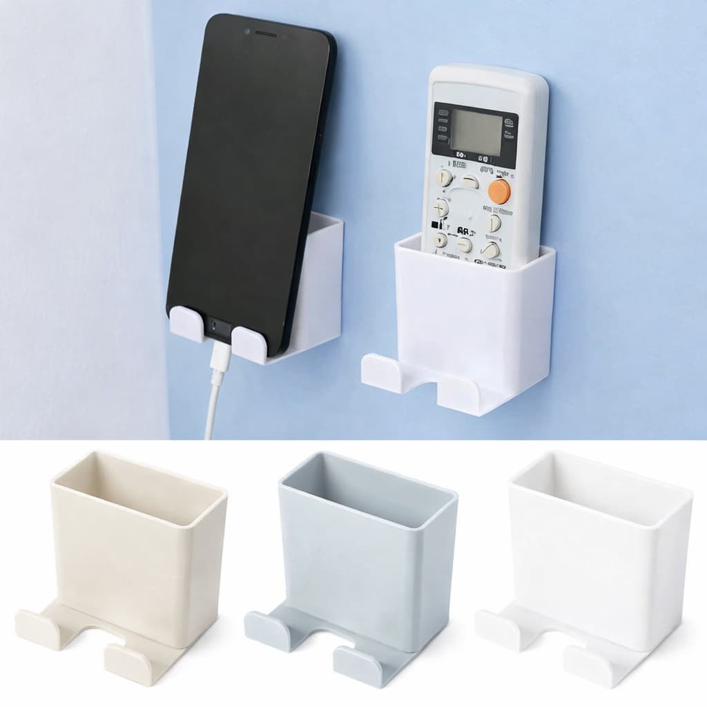 2 Conjuntos Suporte Para Controle Remoto Prático / Porta-Controle De Smart TV Para Parede De Casa