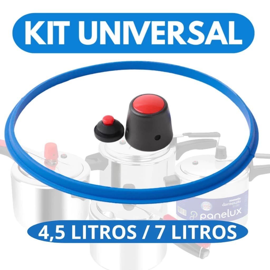 Kit Reparo Para Panela De Pressão 4,5L / 7L Universal