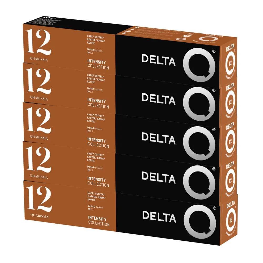 Cápsula de Café para Máquinas Delta Q Kit com 5uni Qharisma - (Intensidade 12)