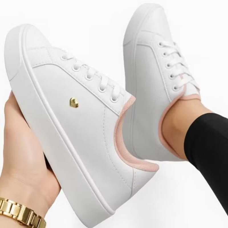 Tenis Feminino Sapatenis Casual Lançamento Leve Dia a Dia