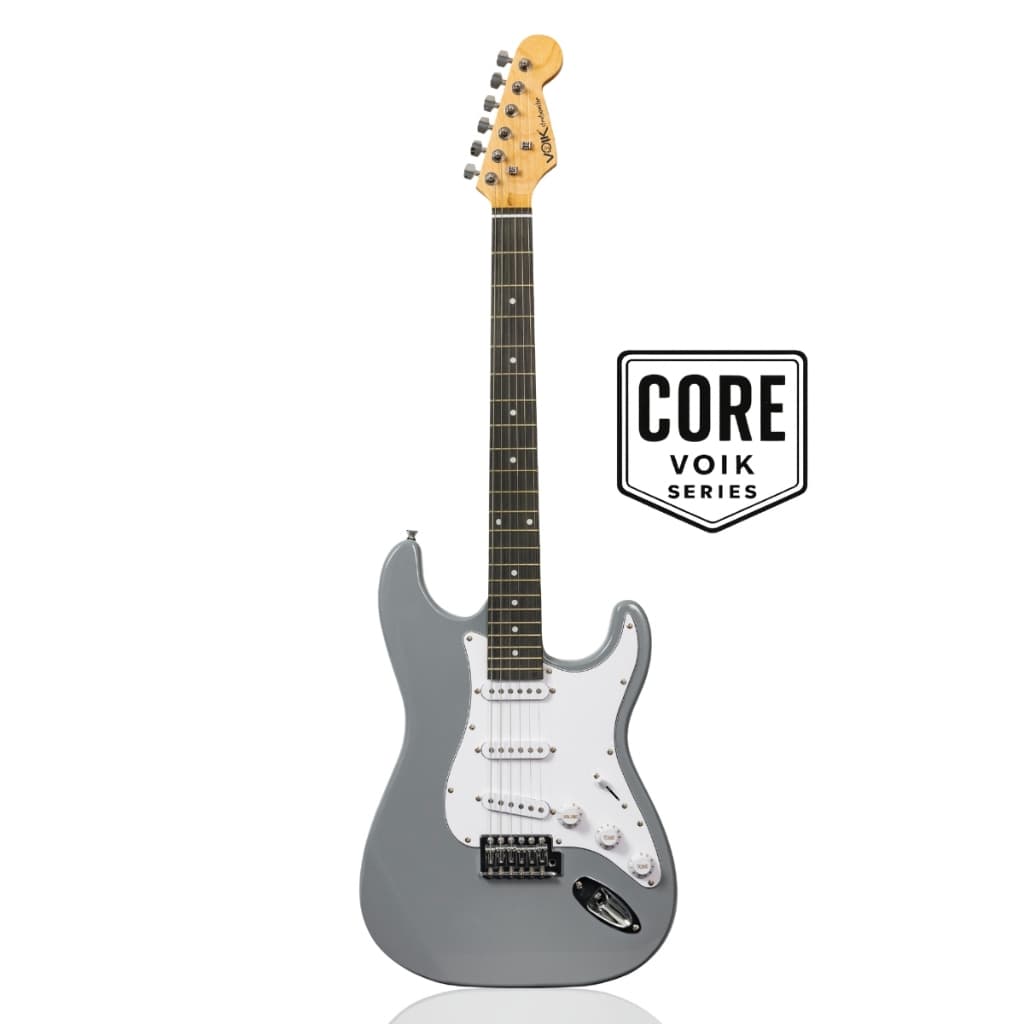 Guitarra Elétrica Stratocaster Voik MELRO-1 Cinza
