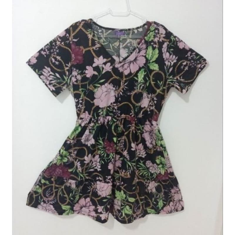 Vestido florido - Tam. G