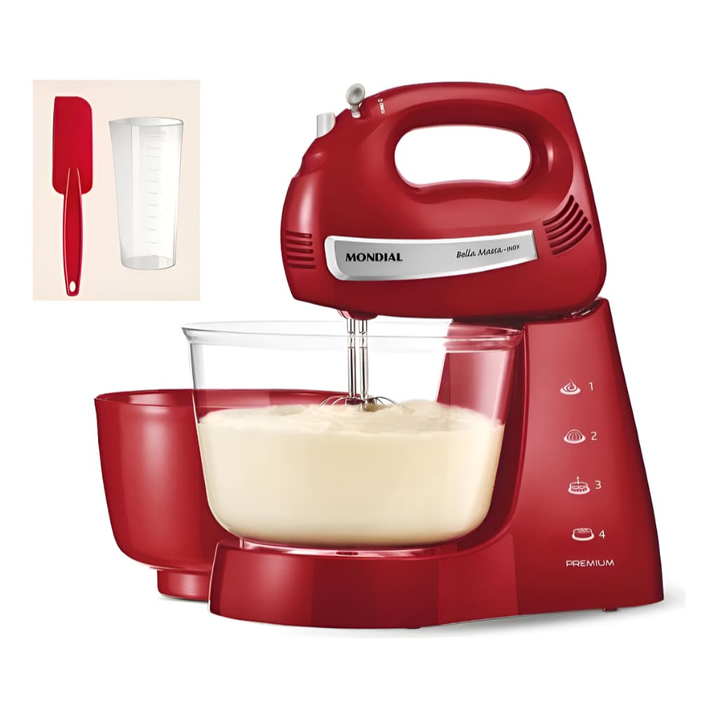 Batedeira Bella Massa Mondial 500W – B-29 NP 110v