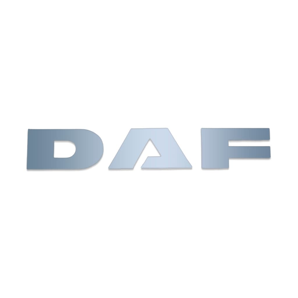 Letreiro Emblema Grade Frontal DAF XF 105