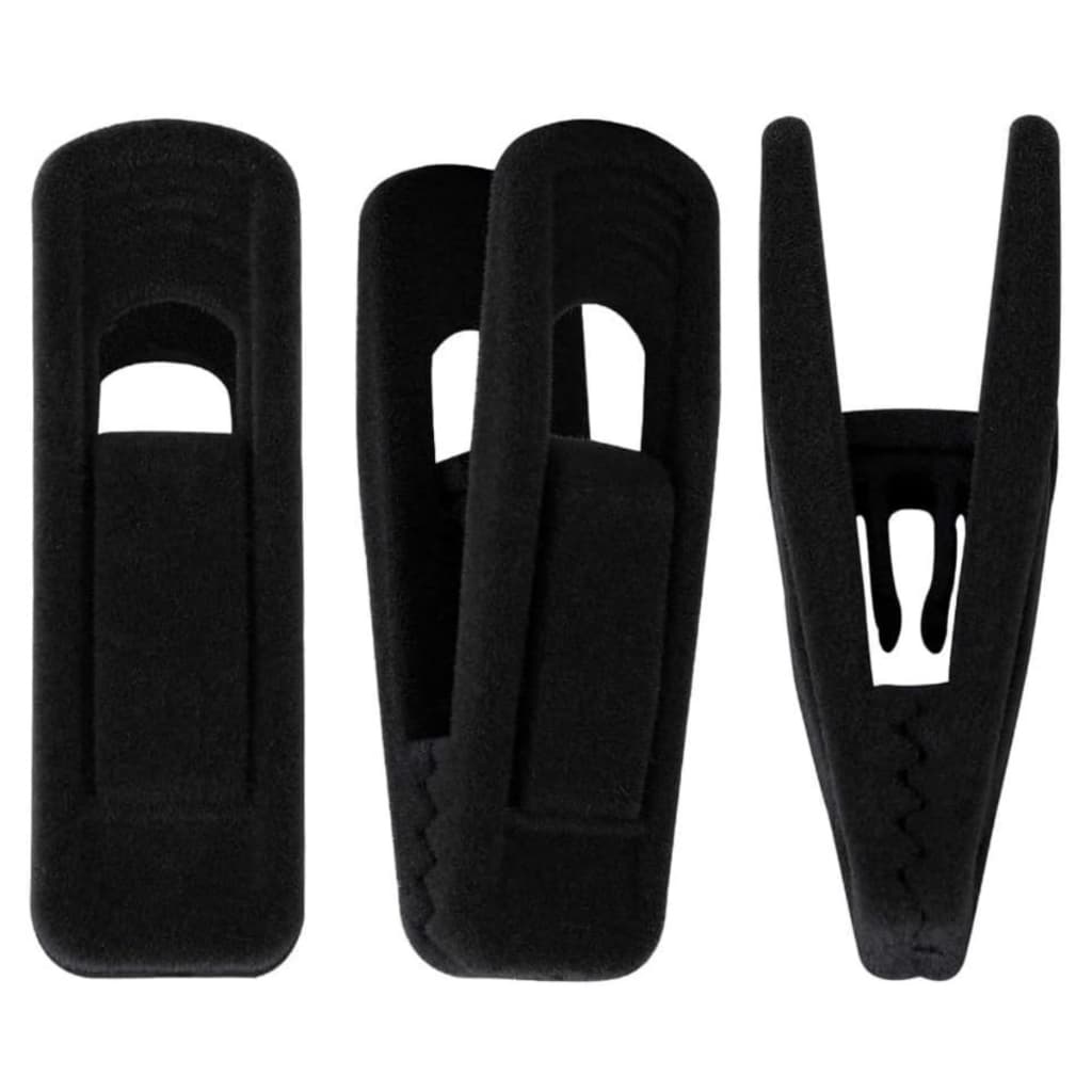 Kit 30 Presilhas De Veludo Para Cabide Prendedor Short Calça Saia Organização Closet